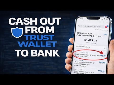 How to Withdraw USDT & Crypto from Trust Wallet to Bank