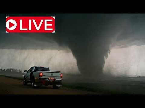 🔴 Storm Chasers Live | Severe Thunderstorm Live || Ryan Hall Y All Live | Max Velocity Storm