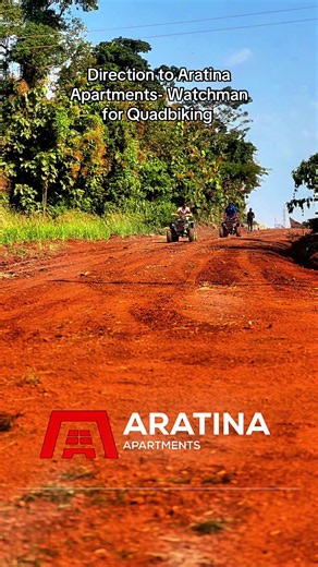 Direction to Aratina Apartments- Watchman for Quadbiking. The best service Apartments in Sunyani. #we have games and Quadbiking. #smallbusiness #supportmysmallbusiness #creatorsearchinsights #sunyani