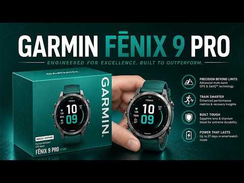 Garmin Fenix 9 Pro – What’s New? Specs & Price Inside