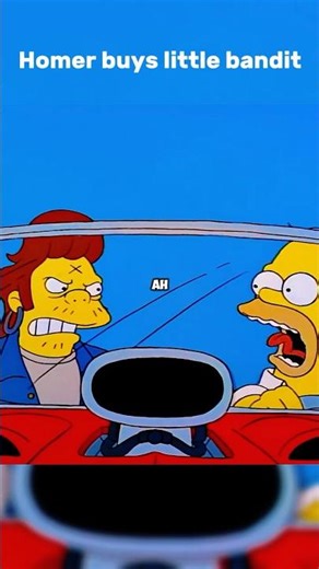 Homer buys little bandit #simpsons #shorts