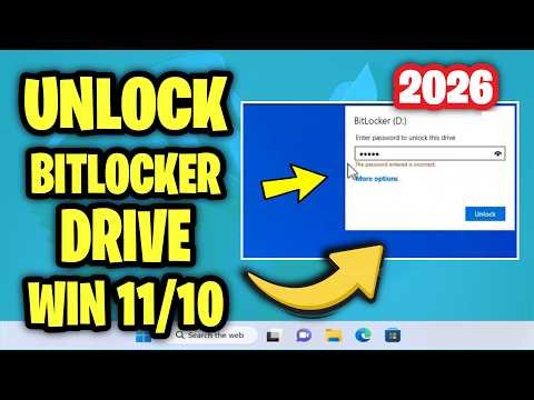 How to Unlock BitLocker Drive if you forgot your password in Windows 11 / 10 / 8 / 7