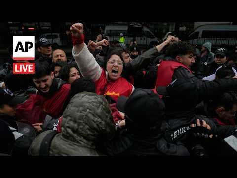 LIVE: May Day demonstrations across the world