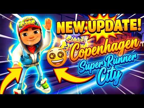 Subway Surfers Copenhagen Super Runner City Gameplay Walkthrough 4K HDR 60FPS First Impressions