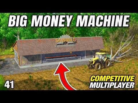 THIS CONSTRUCTION WILL PRINT MONEY! - Glenleathann - Competitive FS25 | Episode 41