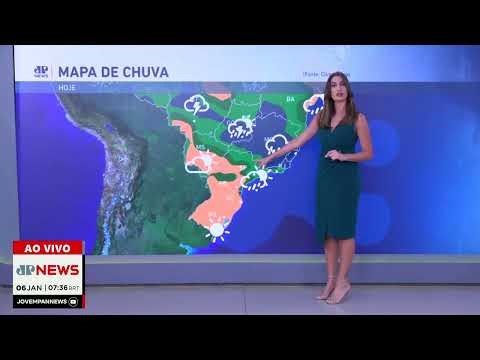 Previsão do Tempo: Chuva segue atingindo Sudeste nesta terça (06)