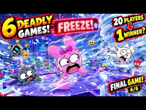 20 Sprunkies vs 6 NEW Deadly Games! 😱 The Sprunki Games #2