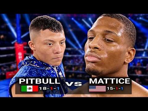 Isaac Pitbull Cruz (Mexico) vs Thomas Mattice (USA) | Boxing Fight Highlights HD
