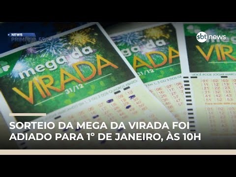Por que a Caixa adiou o sorteio da Mega da Virada? Entenda | #NewsPrimeiraEdição