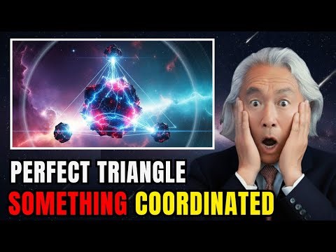 3I/ATLAS Formed Precise Triangle With Two Unknown Objects — NASA Confirms the Geometry | Michio Kaku