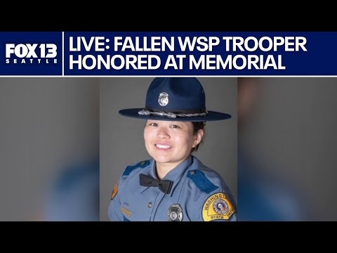 LIVE: Fallen Washington State Patrol trooper memorial
