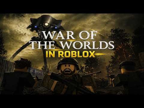 Can We Survive the Alien Invasion in Roblox? WAR OF THE WORLDS ROBLOX