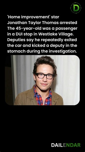 Home Improvement Star Jonathan Taylor Thomas Arrested, Accused of Kicking Deputy