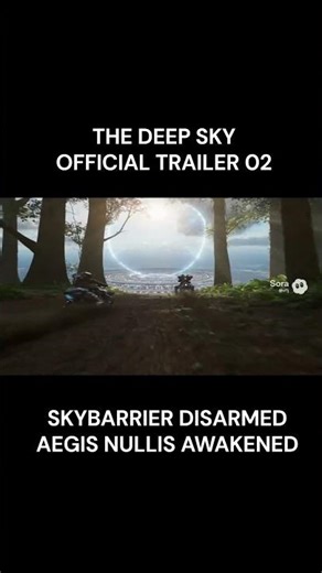 THE DEEP SKY | Official Trailer 2: The Awakening of Aegis Nullis (イージス・ナリス覚醒) #Sora #Shorts #SciFi