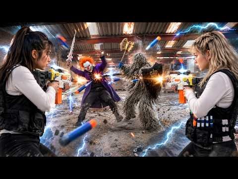 Legend Alpha Battles Shadow Syndicate : With High Performance Nerf Guns In Action