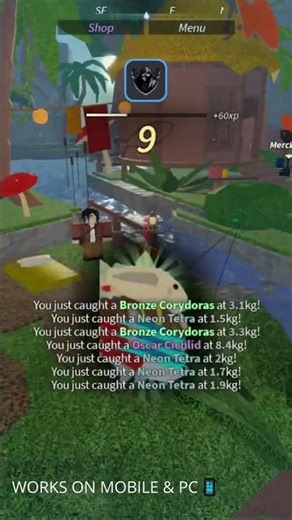 HOW TO GET LEGENDARY FISH FAST! 😱 (Fisch Script) #shorts #roblox #fischscript #fischmobile