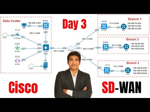 Day 3 of Cisco SD-WAN | Configuring Service VPN and Template-Based Configuration