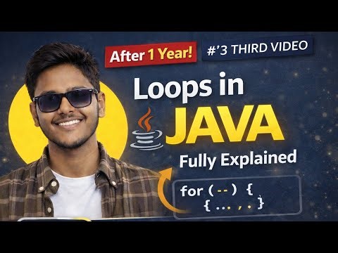 🔴LOOPS IN JAVA || ONESHOT || HERO TO ZERO SERIES | Code with Ashim 