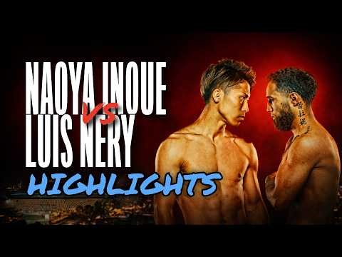 Inoue Made Even the Fast Nery Look Slow | Inoue vs Luis Nery Highlights