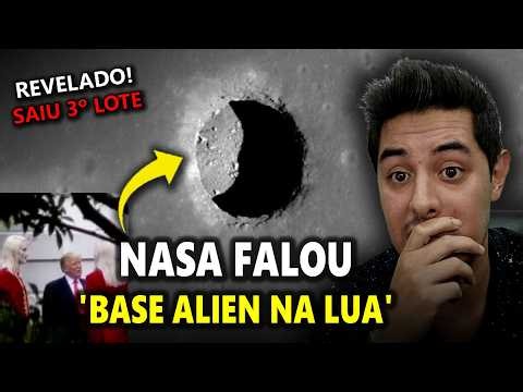 URGENTE: NASA FALA SOBRE BASE ALIEN NA LUA + ORBES + CICLOS DE DISCOS-VOADORES - SAIU O 3º LOTE