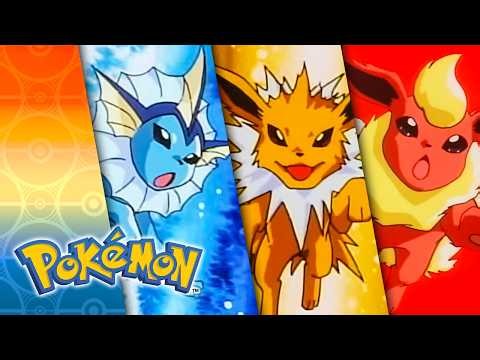 Eevee Episodes to Get You Through the Week | Pokémon Seasons 1,2,4 & 9
