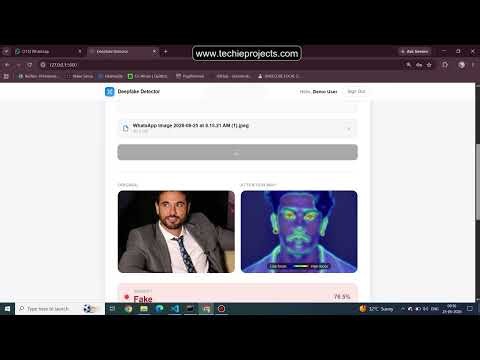 Deepfake Detection Using AI & Deep Learning | Fake Image Classification
