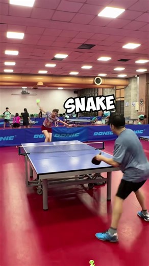 Incredible Table Tennis Moments Featuring Snakes