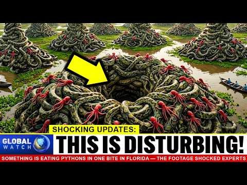 Something Is Eating Pythons In One Bite in Florida — The Footage Shocked Experts