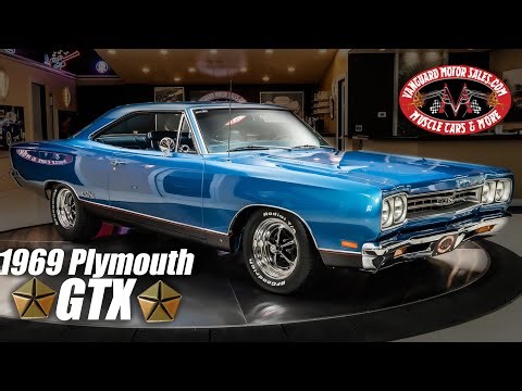 1969 Plymouth GTX For Sale Vanguard Motor Sales #7997