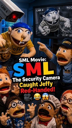 SML Movie: The Security Camera Caught Jeffy Red-Handed! 📹😂😱