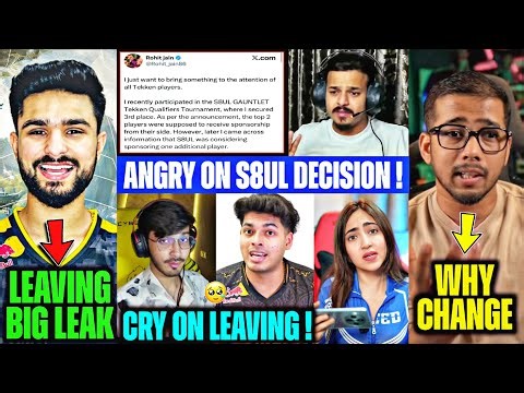 Player ANGRY on S8UL Decision😡 Lolzz HINT Joining APEX🚨 Scout Explain Why CHANGE🤯 Admino, Jonathan😱