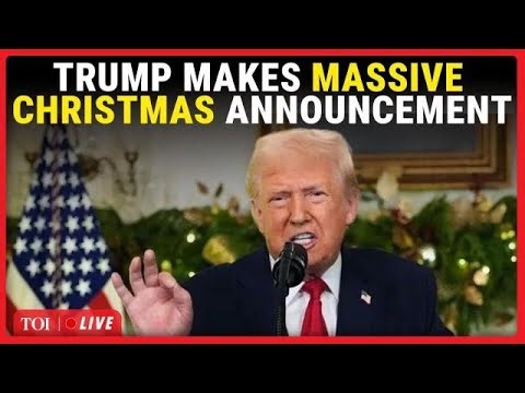 US NEWS | Trump Drops SHOCKING Christmas Announcement That Leaves Everyone Stunned | Trump News