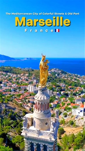 🇫🇷 Marseille, France | The Stunning Port City of Mediterranean Beauty #provence #francetravel