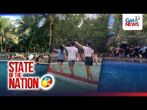 Pagalingan sa synchronized swimming sa outing, trending | SONA