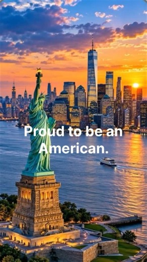 🇺🇸 A Proud Symbol of America 🗽 | Statue of Liberty 4K Cinematic Drone Views