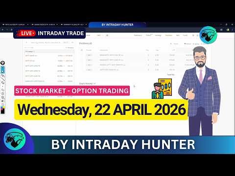 Live Bank Nifty Option Trading 📈 | Intraday Trading by Intraday Hunter