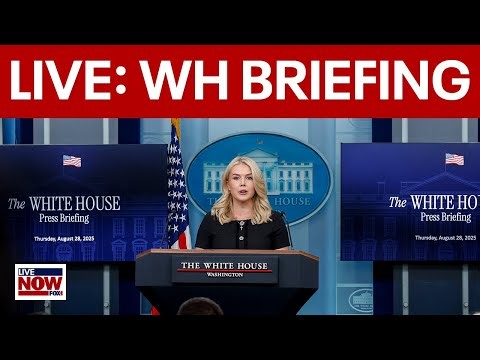 LIVE: White House press briefing amid tensions with Iran