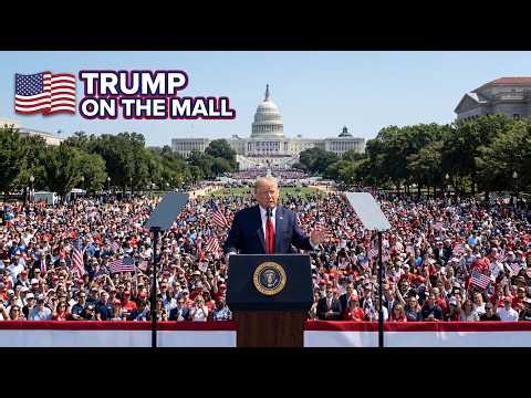 WATCH: President Trump’s Historic 250th Anniversary Speech on the National Mall!