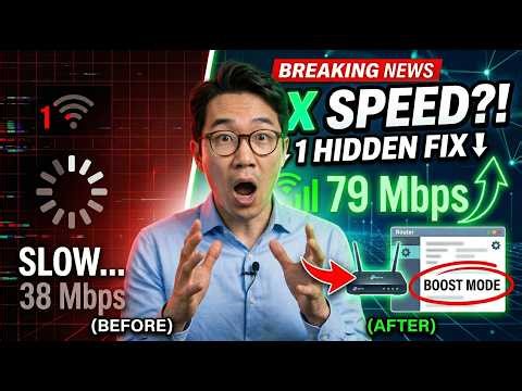 Why I Finally Changed These 3 Router Settings in 2026, My Internet Speed DOUBLED Instantly-Check NOW