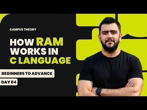 How RAM Works in C Programming | Memory Explained Simply