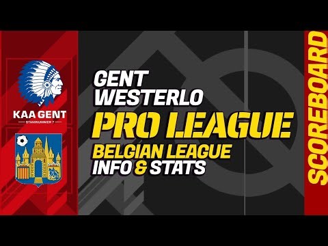 Gent - Westerlo: Belgian Pro League LIVE score and stats