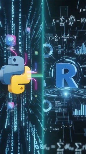 Python vs R | Which is Better for Data Science? | 10-Second Comparison 🔥