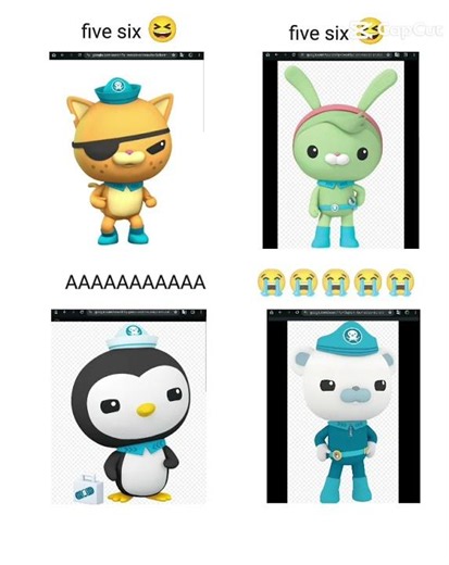 one two buckle my shoe meme octonauts