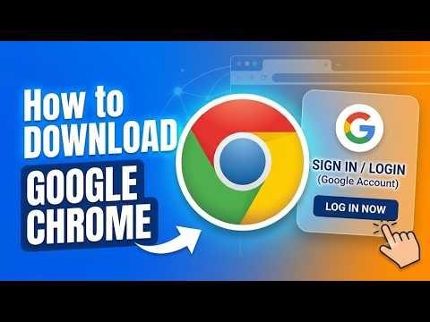 How to Download Google Chrome & Sign In Google Account (Step-by-Step) in PC / Laptop