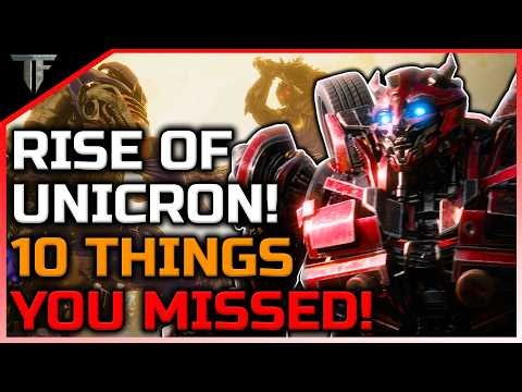 Transformers Rise of Unicron Trailer Breakdown & Reaction! 10 Things You Missed