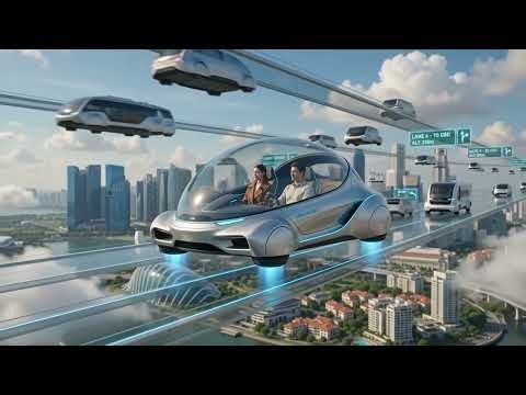 AeroBubble – The Future Takes Flight | Futuristic Flying Car Concept