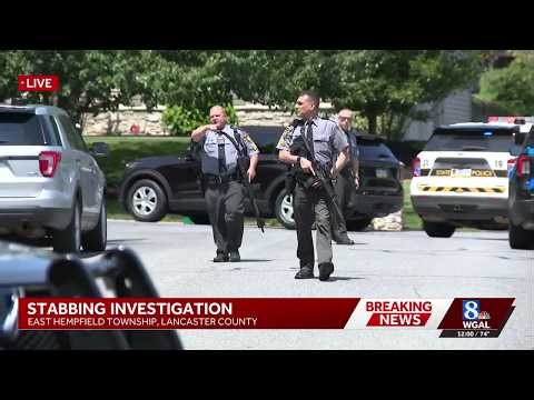 Lancaster County stabbing leaves victim hospitalized, suspect at large, police say