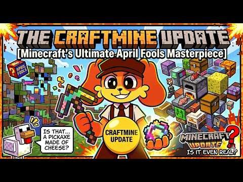 The Craftmine Update [Minecrafts Ultimate April Fools Masterpiece]