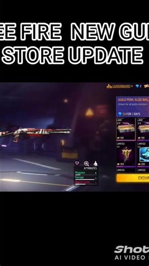 Free fire new guide store update 🙀🙀