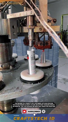 Filling Machine for Accurate and Efficient Product Packaging Production Process #machine